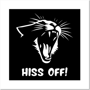 Hiss off! Cat Posters and Art